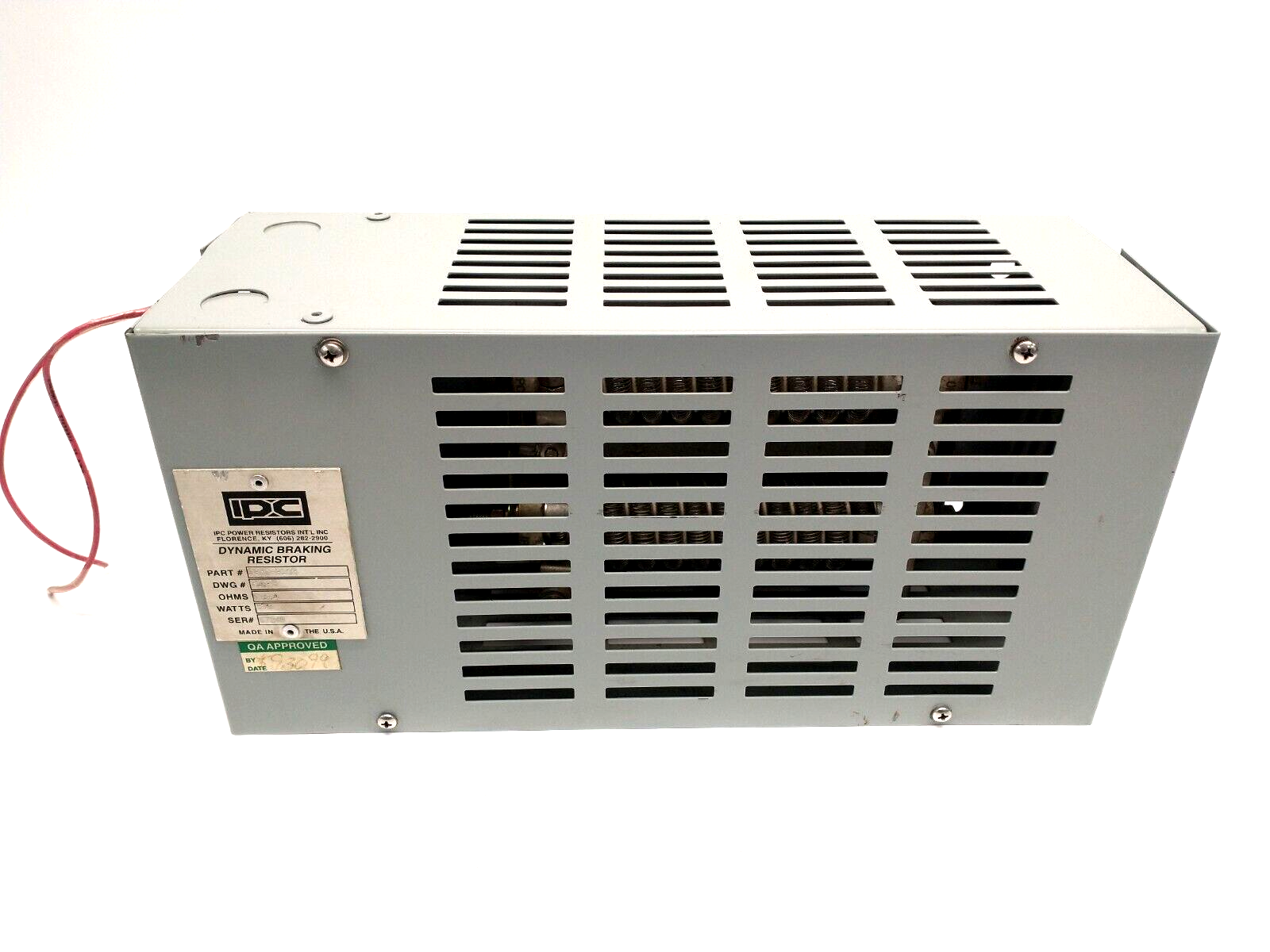 IPC 9650-8103 Dynamic Braking Resistor, 268.4 Ohms, 578W, DWG 810-3 - Used - Maverick Industrial Sales