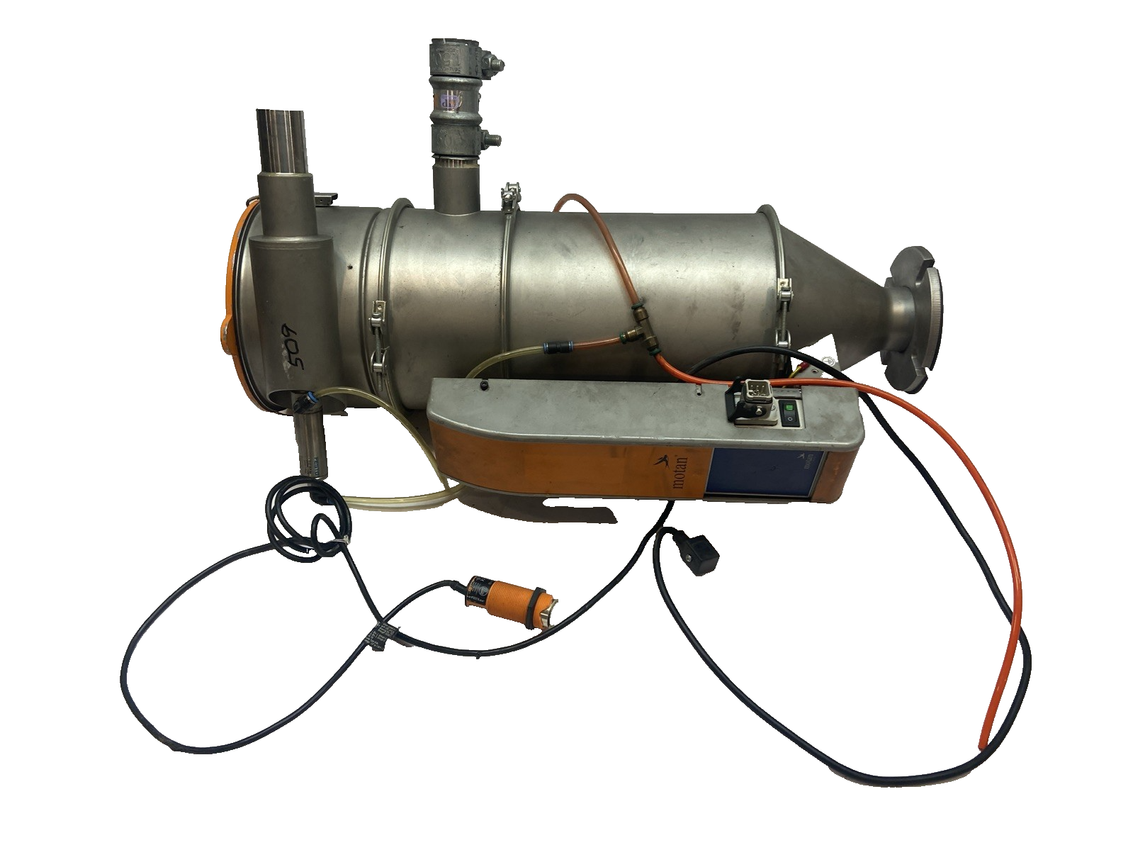 Motan MJS10-1AAA Metro Vacuum Receiver Assembly 120V 70-90 PSI 29009823 - Maverick Industrial Sales