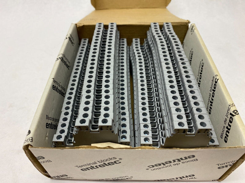 ABB Entrelec 1SNA115271R2200 Two-Stage Terminal Block Gray M4/6.D2 BOX OF 50 - Maverick Industrial Sales