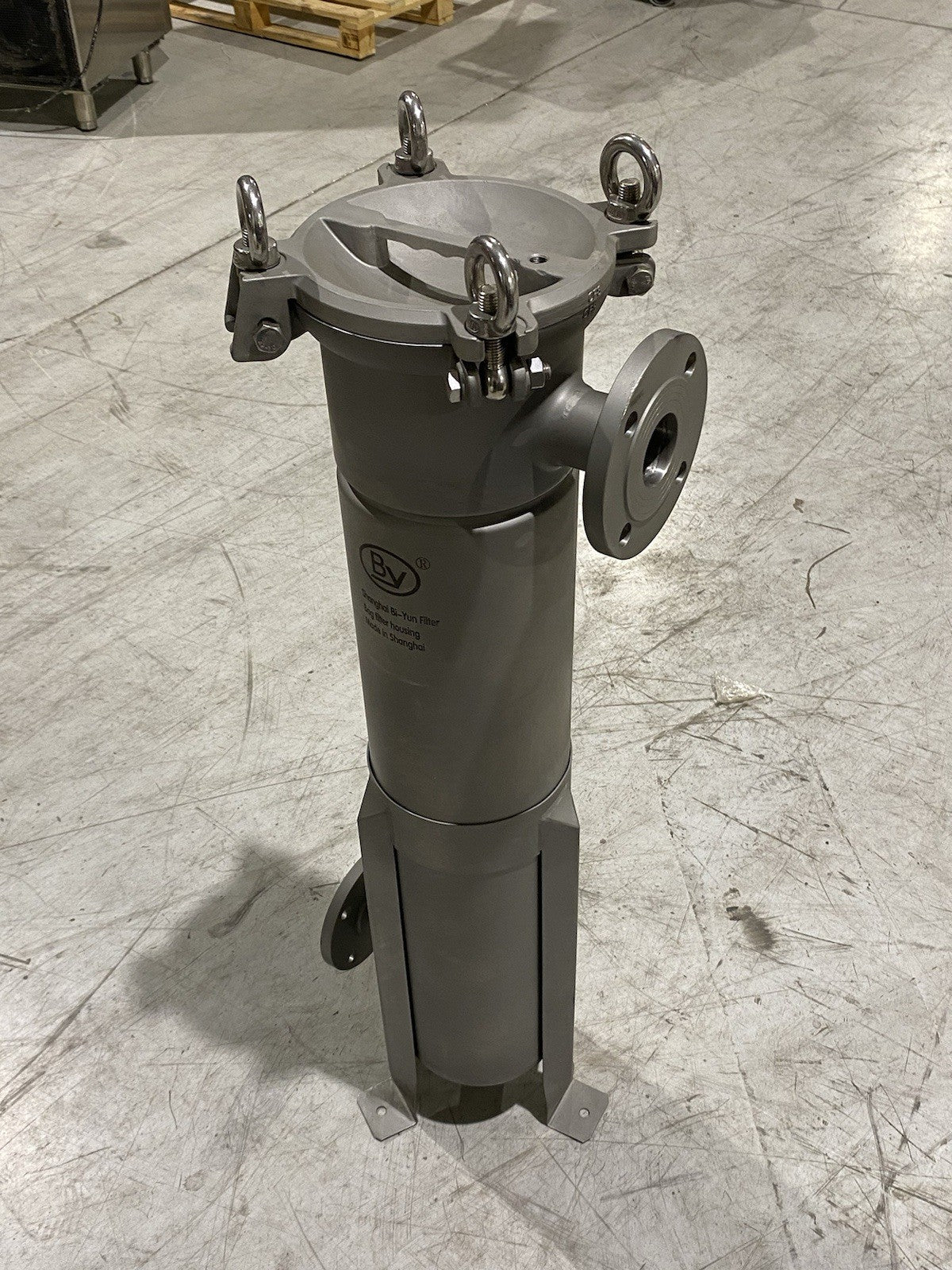 JYD-2 | Shanghai Bi-Yun Filter Single Bag Filter Housing 10 Micron - New – Open box - Maverick Industrial Sales