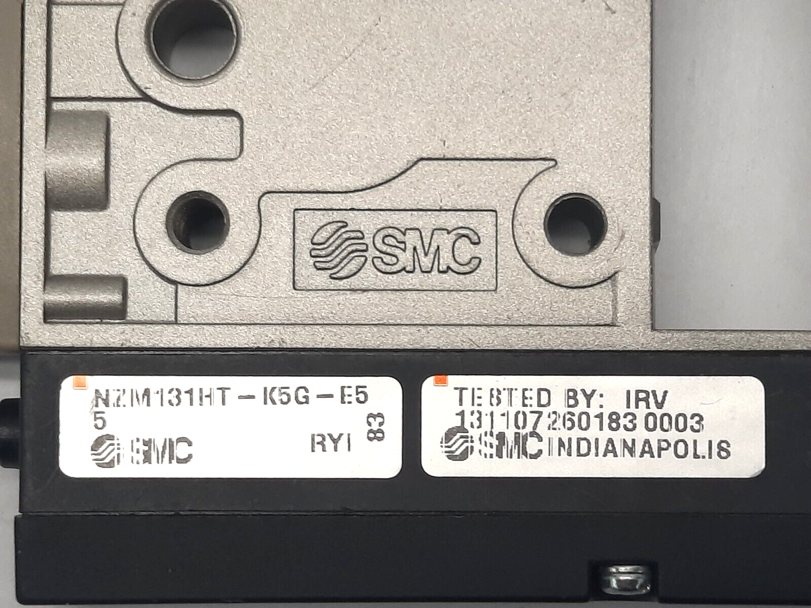 NZM-BA-1KT | SMC NZM131H Vacuum Ejector NVJ114-5LOZ - Used - Maverick Industrial Sales