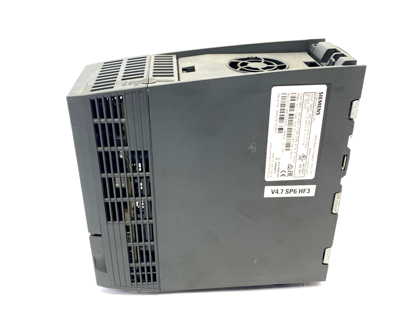 6SL3210-1KE13-2AF2 | Siemens SINAMICS G120C 3PH AC 380-480V 47-63Hz IEC 1.1kW - Used - Maverick Industrial Sales