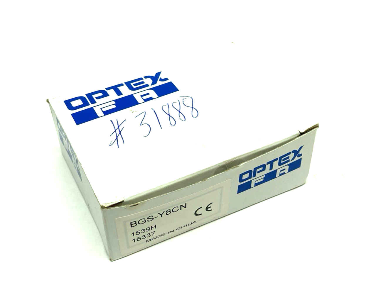 BGS-Y8CN | Optex Photoelectric Sensor, IP67 Waterproof, 30-200mm Sense Distance - New – Open box - Maverick Industrial Sales