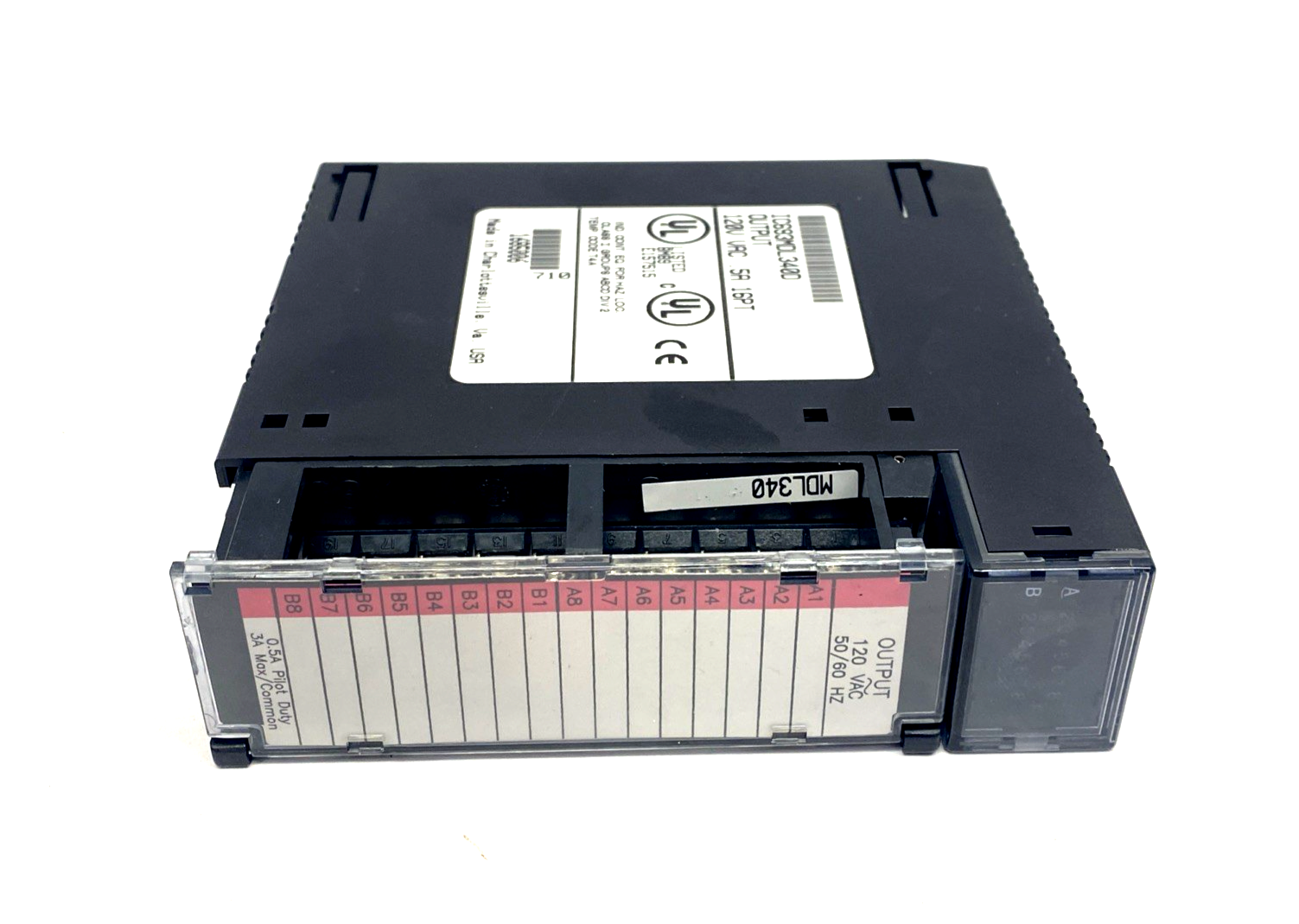 IC693MDL340D | GE Fanuc Output Module 120VAC 0.5A 16PT - Used - Maverick Industrial Sales