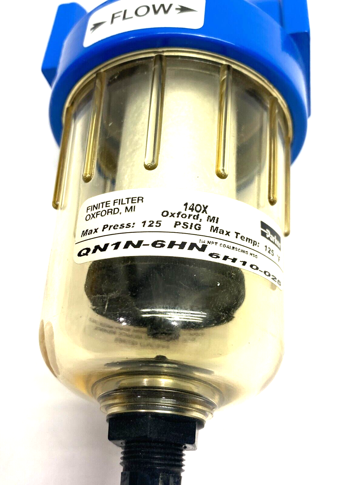 Parker QN1N-6HN Finite Coalescing Filter 1/4" NPT 125psig - Maverick Industrial Sales
