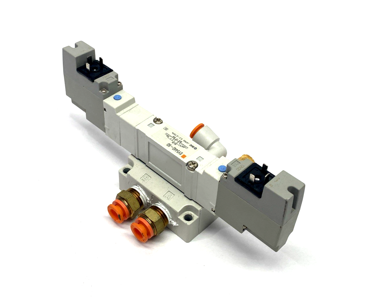 SMC SY5440-6D Solenoid Valve & Base - Maverick Industrial Sales