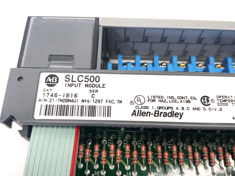 Allen Bradley 1746-IB16 Ser. C SLC 500 16-Point DC Input Module - Maverick Industrial Sales