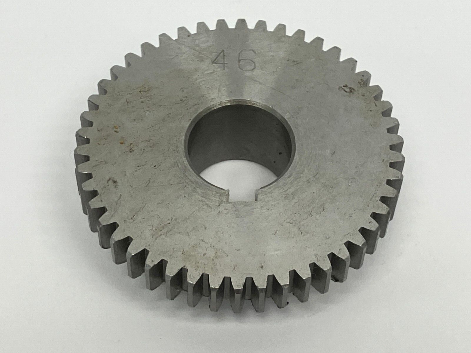 Gear 46 Tooth 2.35" OD, .75" Bore, .08" Overall Width, Steel - Maverick Industrial Sales
