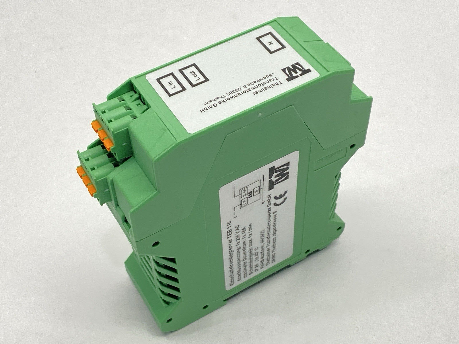 TEB 116 | Thalheimer TEB 116 DIN Mounted Transformer 16A 230V - Used - Maverick Industrial Sales