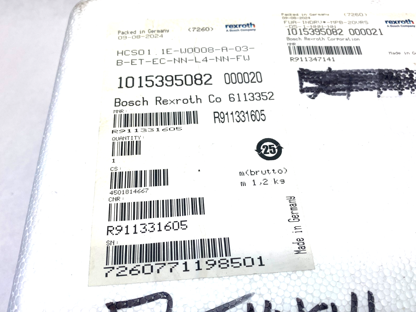 Bosch Rexroth R911331605 Comp. Converter HCS01.1E-W0008-A-03-B-ET-EC-NN-L4-NN-FW - Maverick Industrial Sales