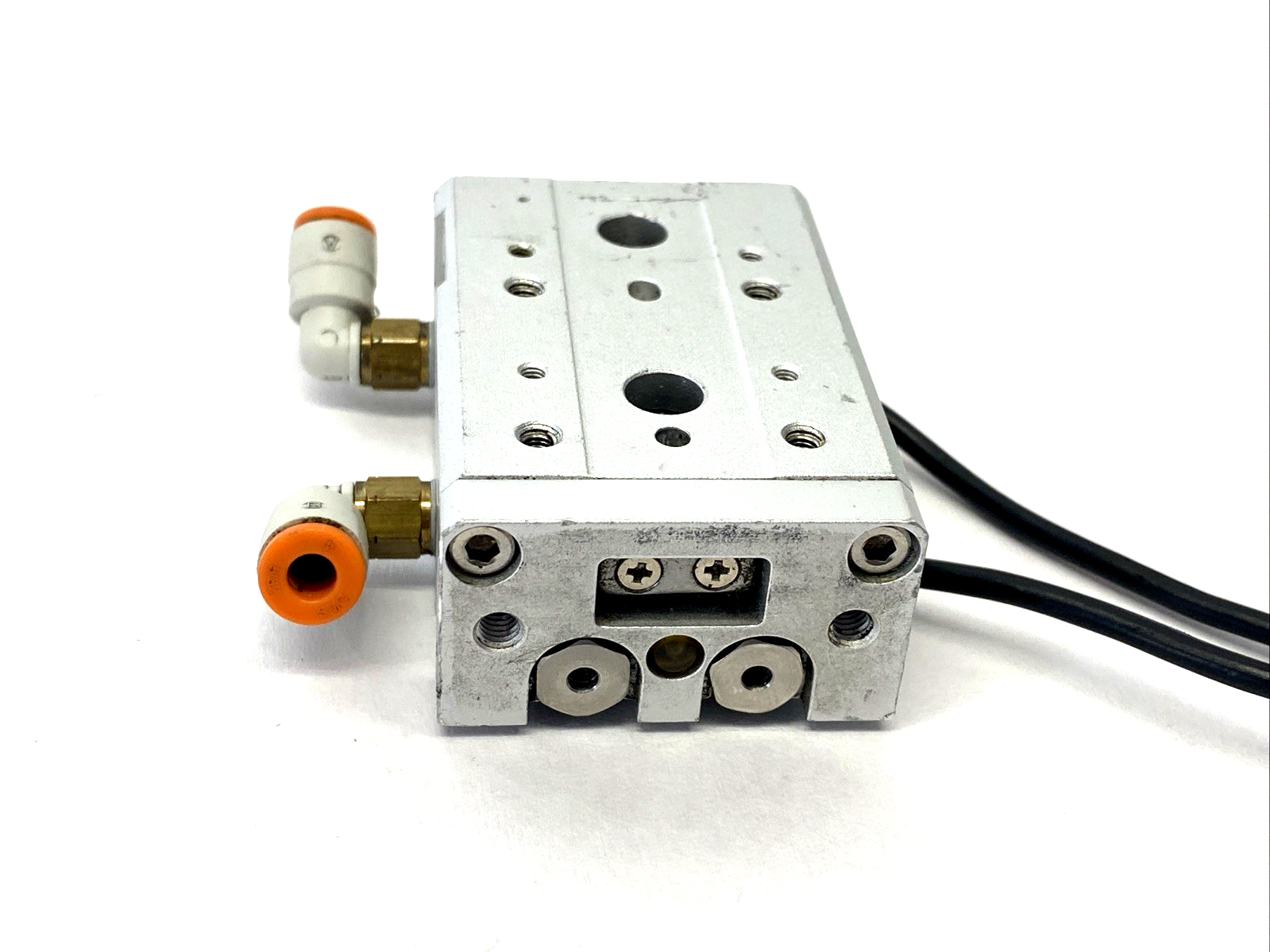 SMC MXS8-20 Pneumatic Slide Table Cylinder 8mm Bore 20mm Stroke - Maverick Industrial Sales