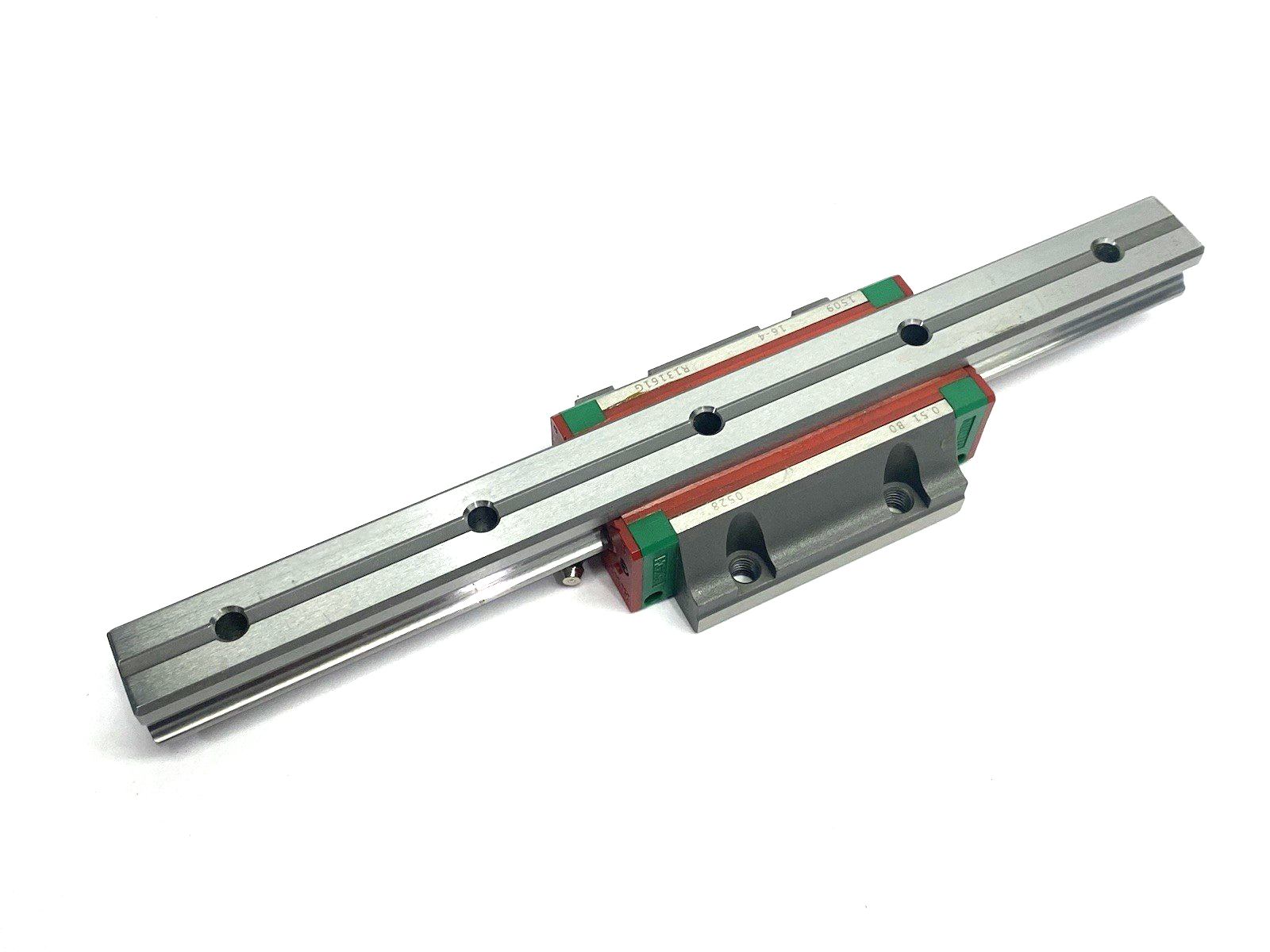 HGW-25-HC-1T290-Z0-C | Hiwin Linear Guideway Block and Rail, 1-Block, 290mm Rail - Used - Maverick Industrial Sales