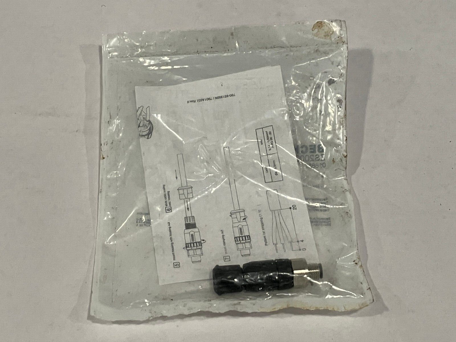 Beckhoff ZS2000-2210 M8 Plug Field Assembly 3-Pin - Maverick Industrial Sales
