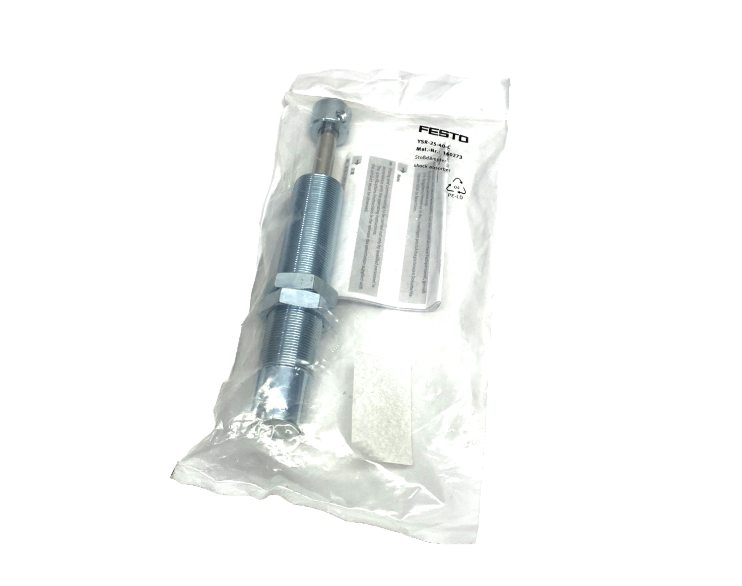 Festo YSR-25-40-C Shock Absorber 40mm Stroke 160273 - Maverick Industrial Sales