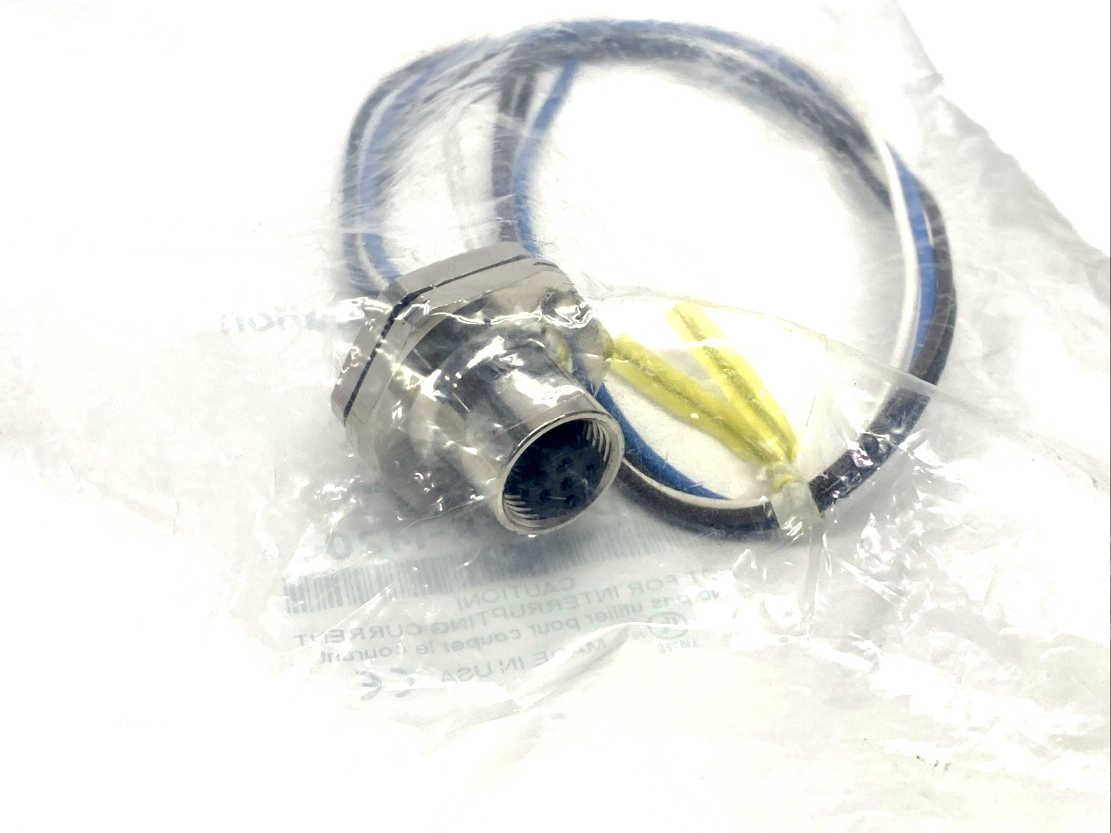 MDC-4FR-M20 | Mencom Field Wireable Connector Micro-DC M12 Female 4-Pin, M20 Mount - New - Maverick Industrial Sales