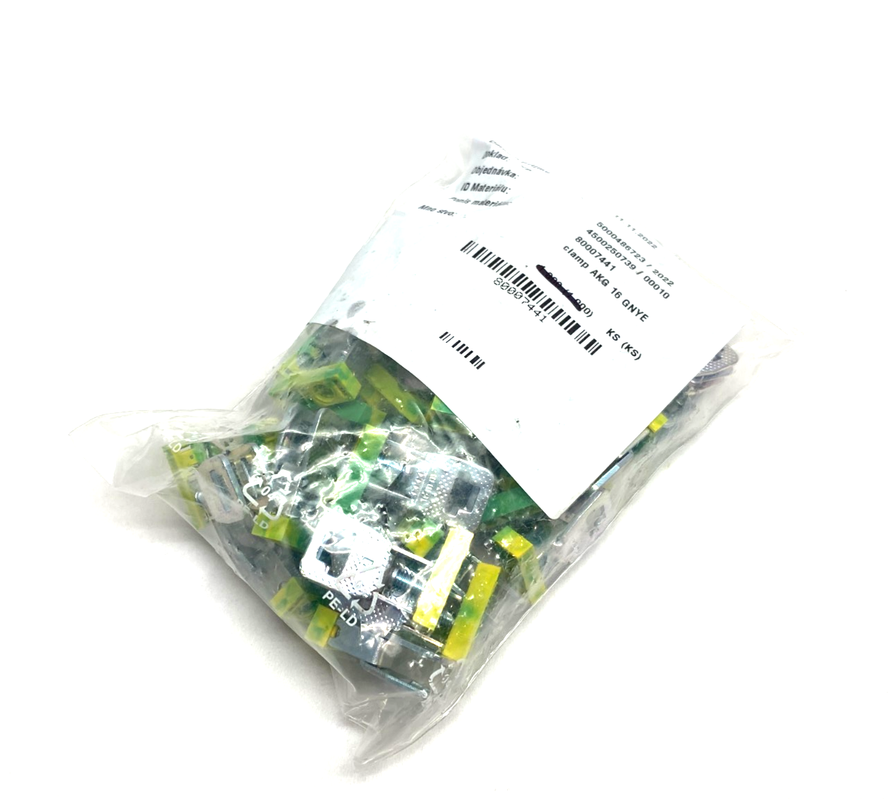 Phoenix Contact AKG 16 GNYE Connection Terminal Block 0423027 PKG OF 50 - Maverick Industrial Sales
