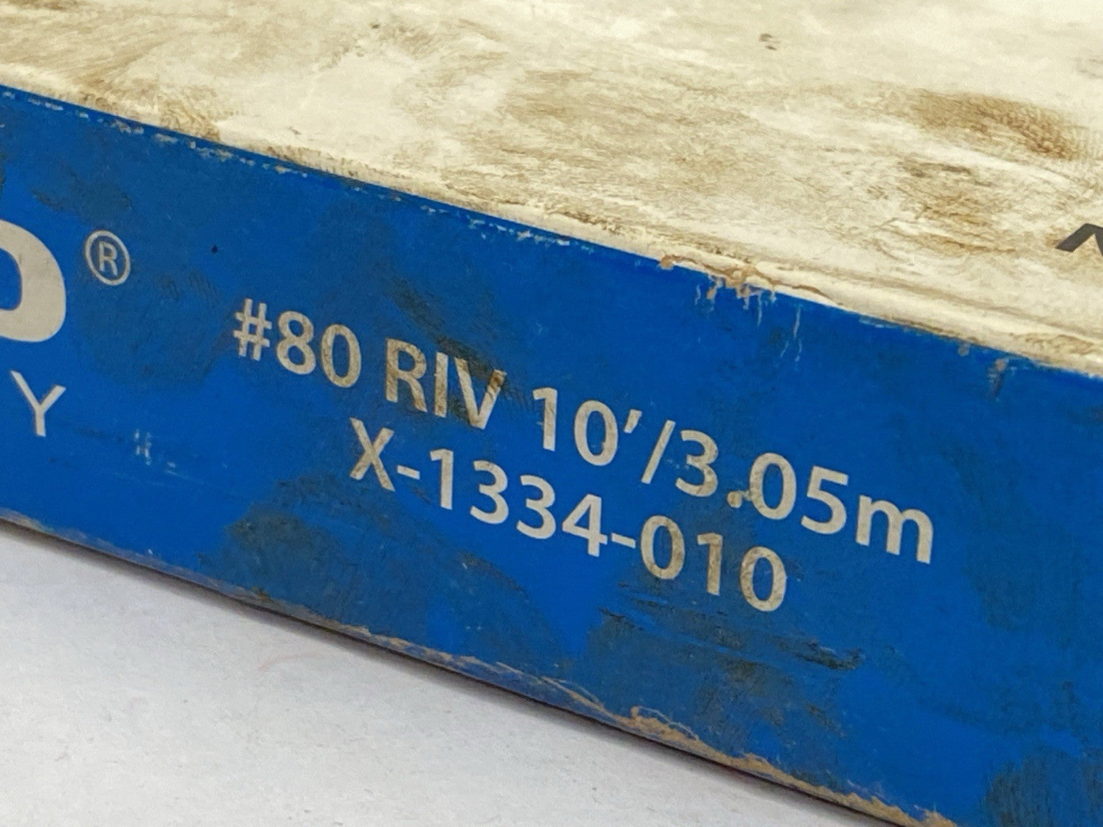 Diamond Chain RS80 RIV 10'/3.05m #80 Roller Chain 10ft - New – Open box - Maverick Industrial Sales