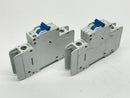 Allen Bradley 1498-A1C005 Ser A Circuit Breaker 1-Pole 0.5A 277V LOT OF 2 - Maverick Industrial Sales