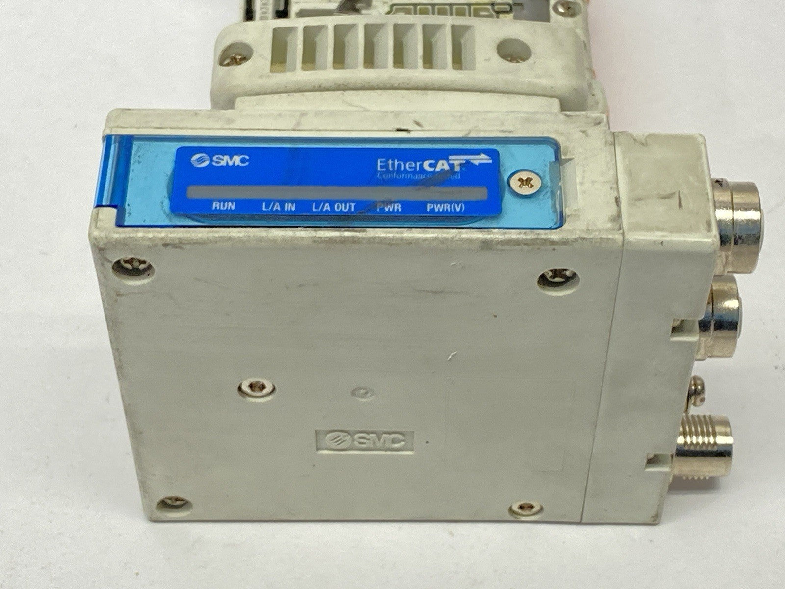 SMC VV5QC11-06C4SDA-S Pneumatic Manifold Base 6-Station EtherCAT - Maverick Industrial Sales