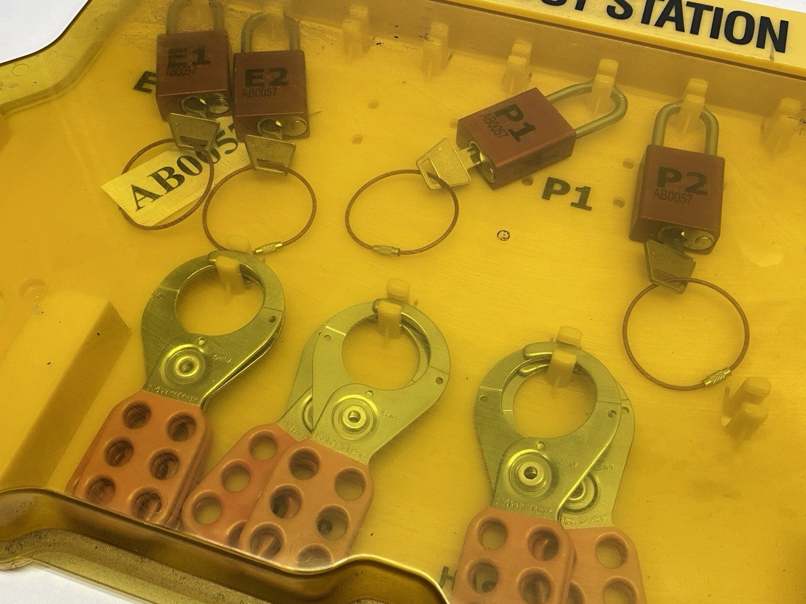 1483 | Master Lock Safety Series Lockout/Tagout Station - Used - Maverick Industrial Sales