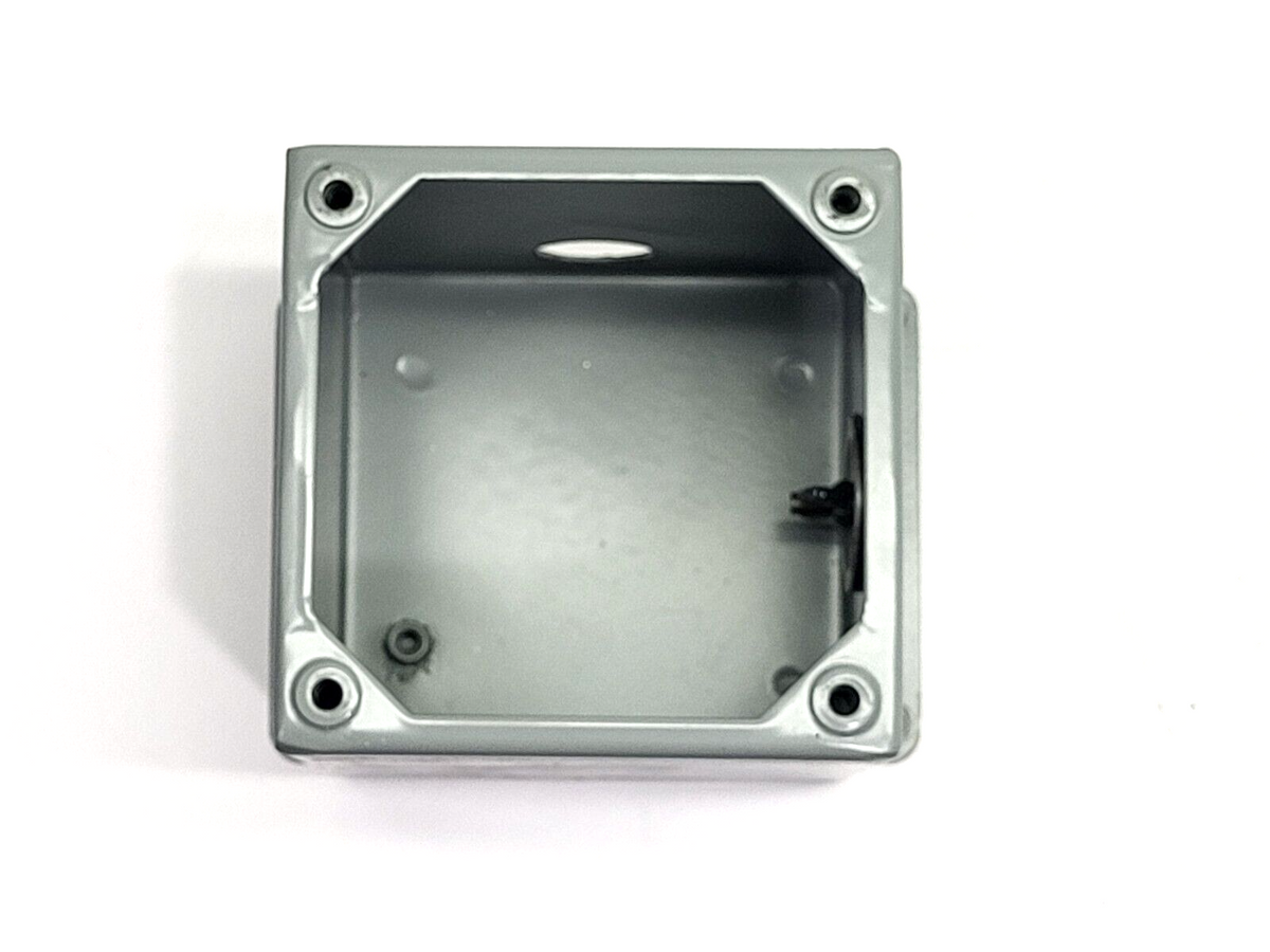 Hoffman E1PBX Extra-Deep Pushbutton Enclosure 4" x 4" x 4-3/4" - Maverick Industrial Sales