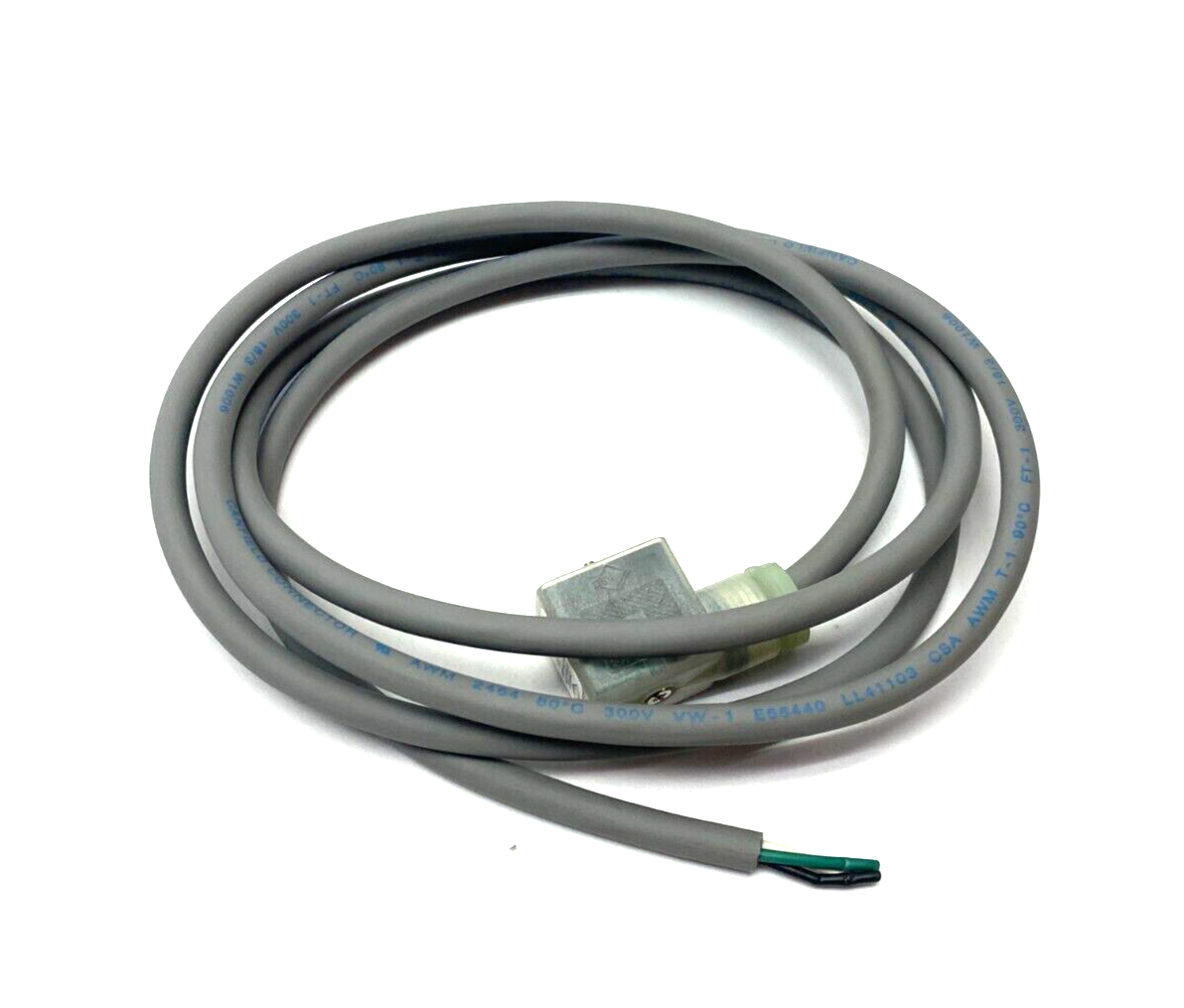 Canfield Connector Valve Plug Cordset 6' Length 3-Wire 48-120VDC/100-240VAC - Maverick Industrial Sales
