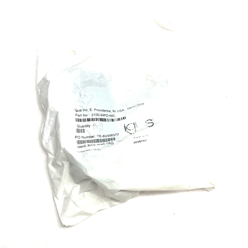 Igus 2100-34PZ+MC E-Chain Flexible Cable Carrier Mounting Bracket Set - Maverick Industrial Sales