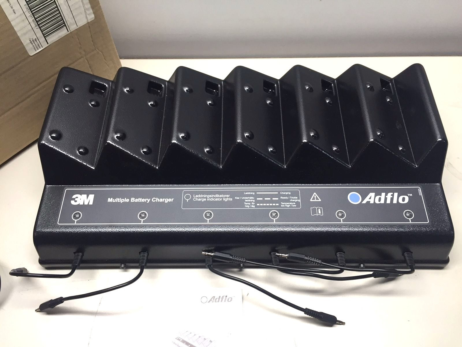 3M Adflo 15-0099-08N6 Multiple Battery Smart Charger 70-0712-6843-0 - Maverick Industrial Sales