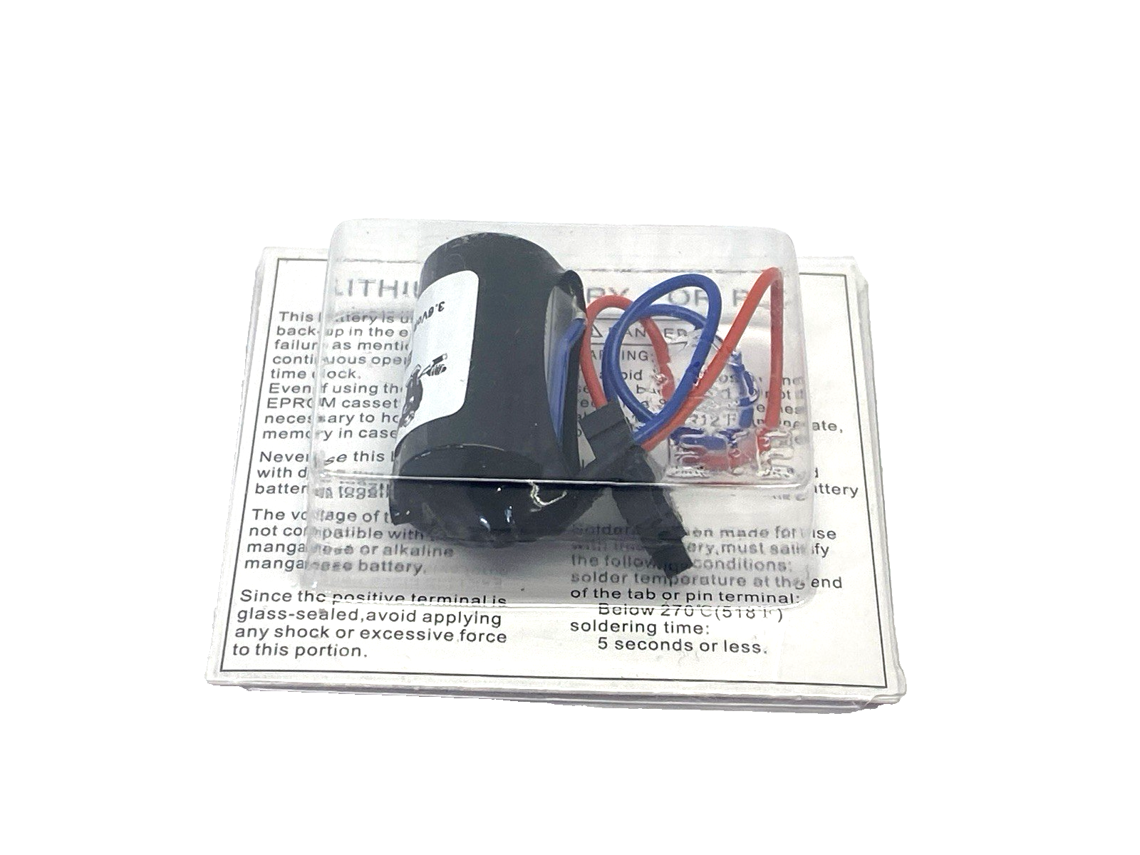 B9670MC | Mitsubishi BatteryGuy Replacement PLC Battery 2100mAh 3.6V 5-PACK - New - Maverick Industrial Sales
