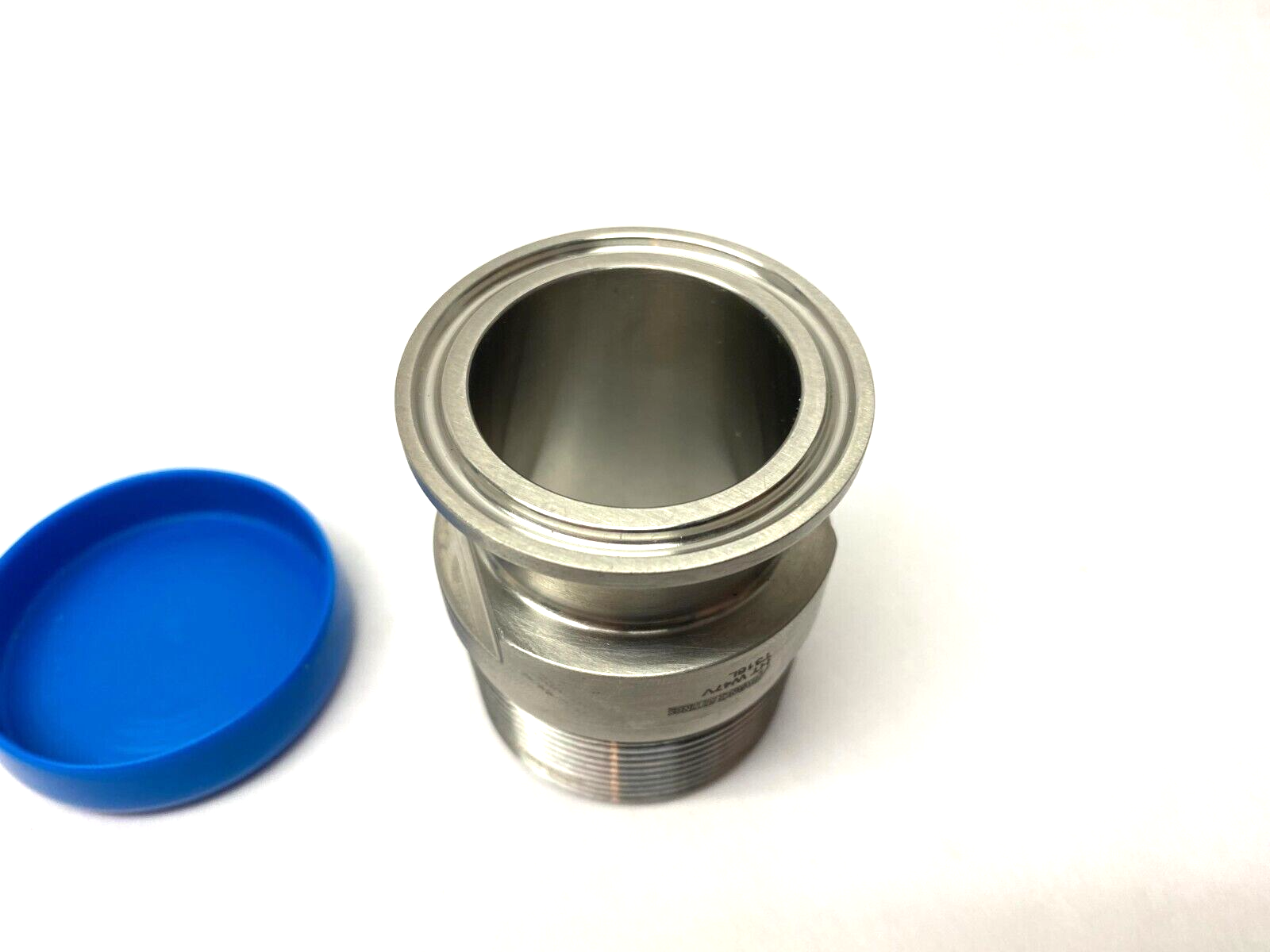 A21MP-1.5-PL-316L | Advance Fittings Hygienic Clamp to Male NPT Thread Fitting - New Other - Maverick Industrial Sales