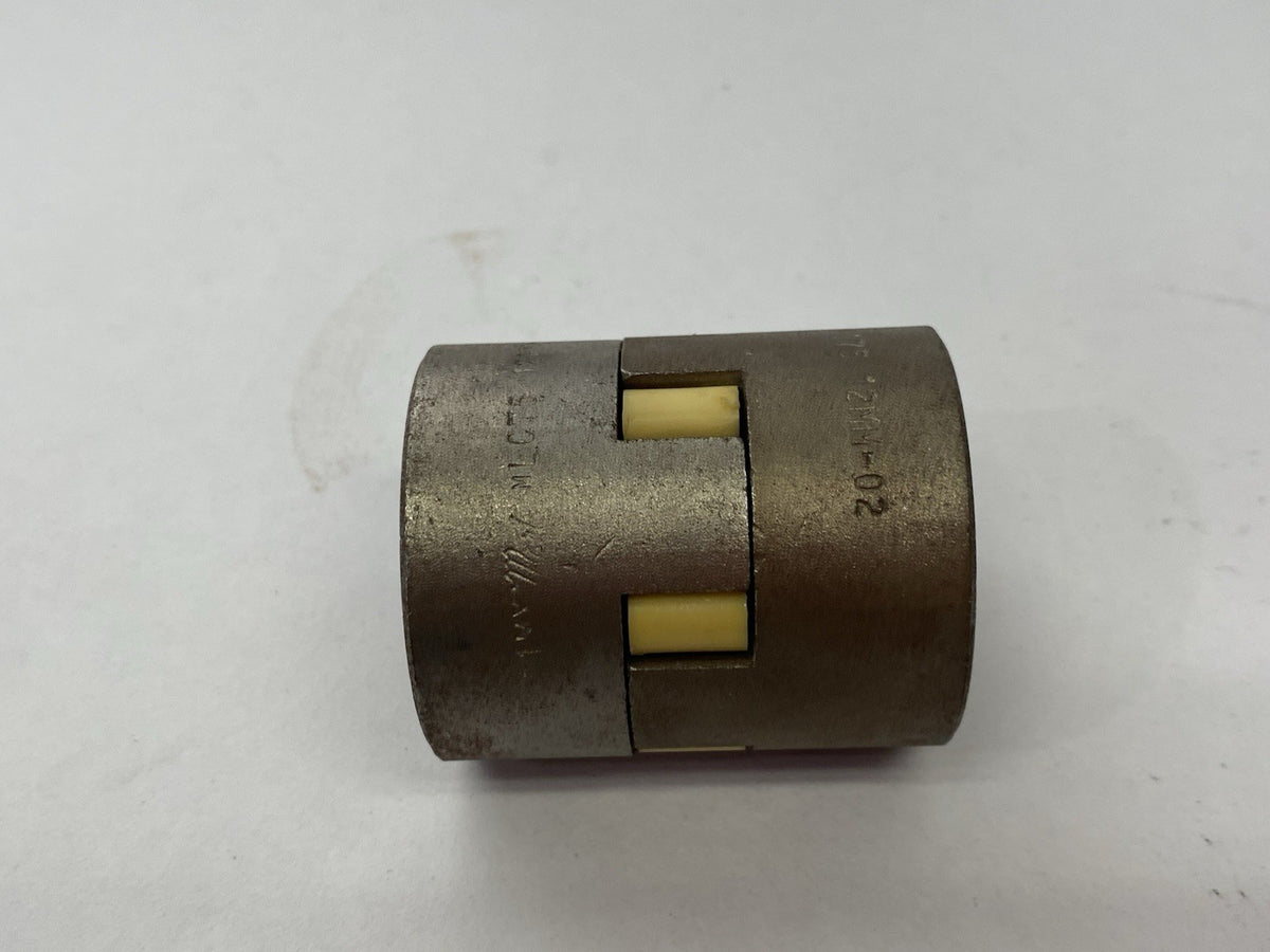 ML075 12MM | Martin Jaw Coupling Hub Half 2x w/ Flexible Spider Insert - Used - Maverick Industrial Sales