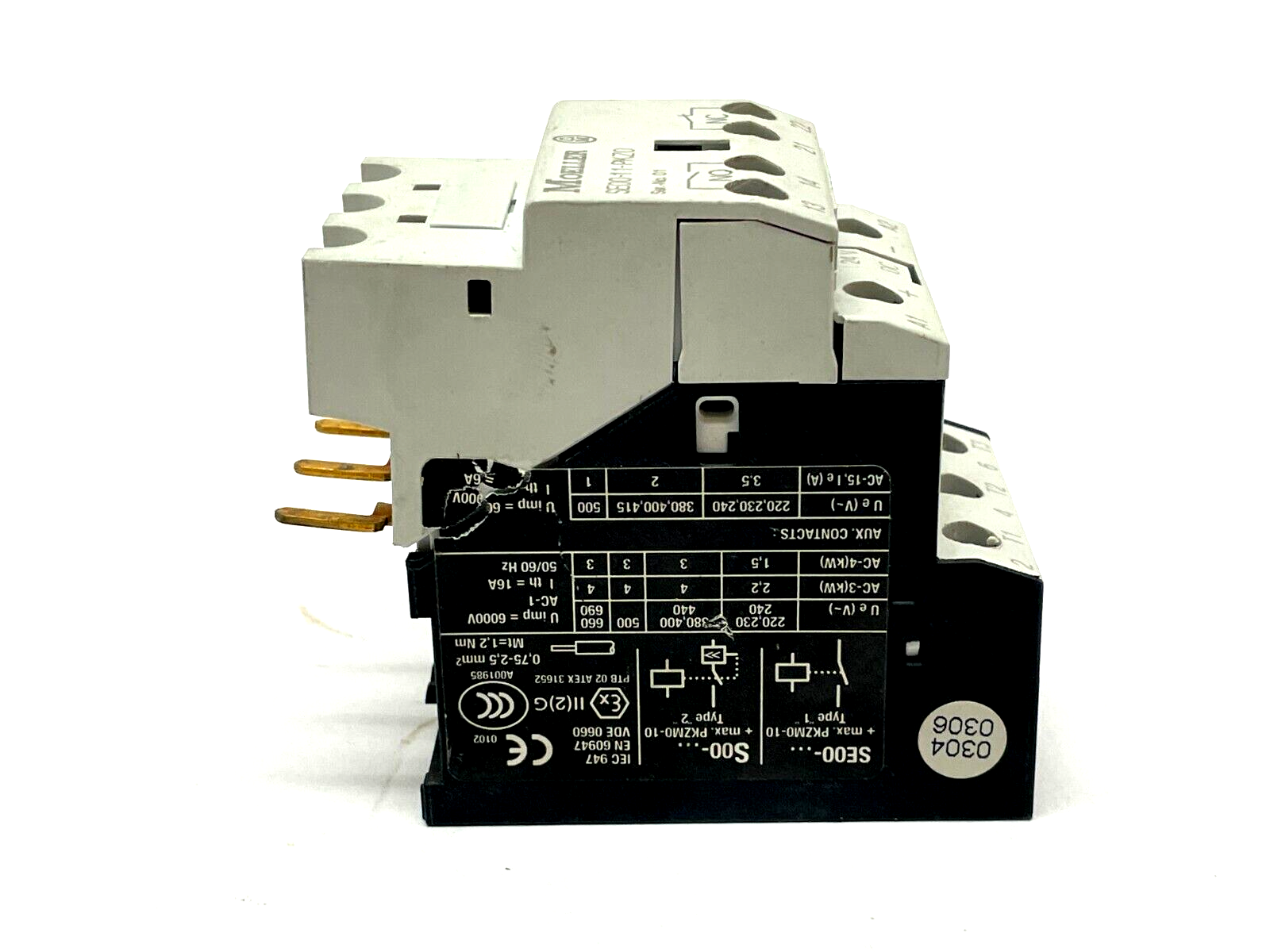 Moeller SE00-11-PKZ0 Magnetic Contactor Module - Maverick Industrial Sales