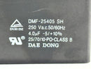 DAE DONG DMF-25405 SH Capacitor 250VAC Class B 4.0µF LOT OF 2 - Maverick Industrial Sales