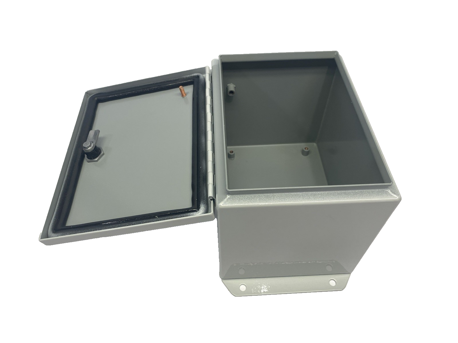 Hammond EJ866 Wal Mont Enclosure 8" x 6" x 6", Light Gray - Maverick Industrial Sales