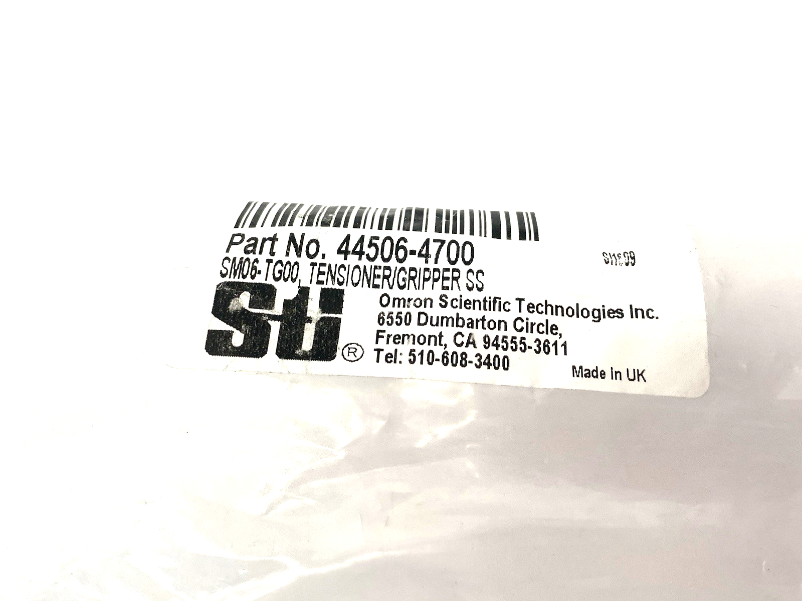 STI Omron 44506-4700 Tensioner Gripper Stainless Steel, SM06-TG00 - Maverick Industrial Sales
