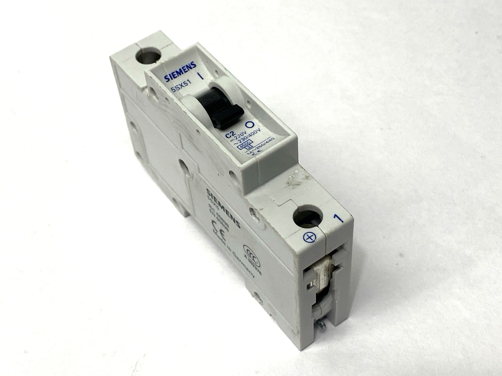Siemens 5SX51 C2 Miniature Circuit Breaker 1-Pole 2A - Maverick Industrial Sales