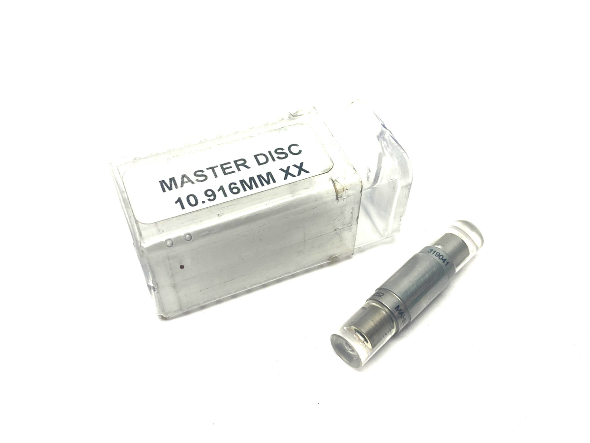 Mahr 2093252 Steel XX Master Disc 10.916mm - Maverick Industrial Sales