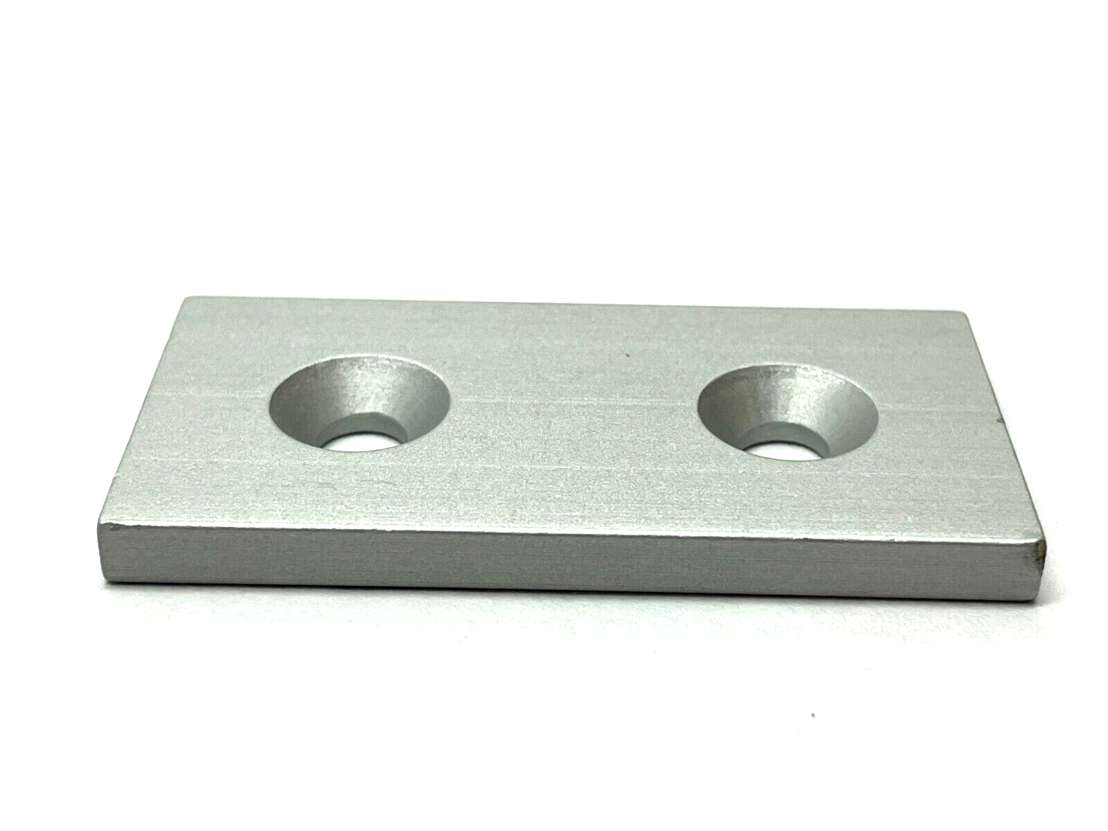 Countersunk 2-Hole Straight Flat Joining Plate LOT OF 4 - Maverick Industrial Sales