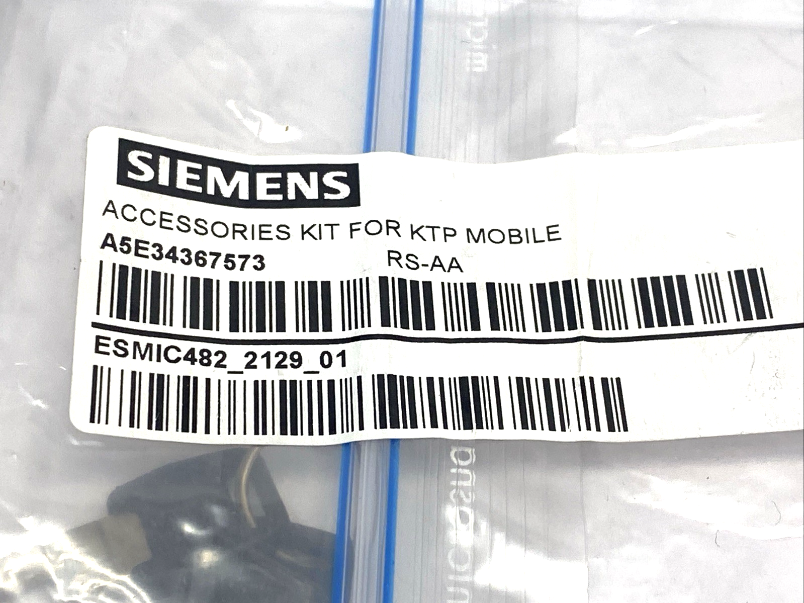 Siemens A5E34367573 Accessory Kit For KTP Mobile, RS-AA, ESMIC482 2129 01, 2-KEY - Maverick Industrial Sales