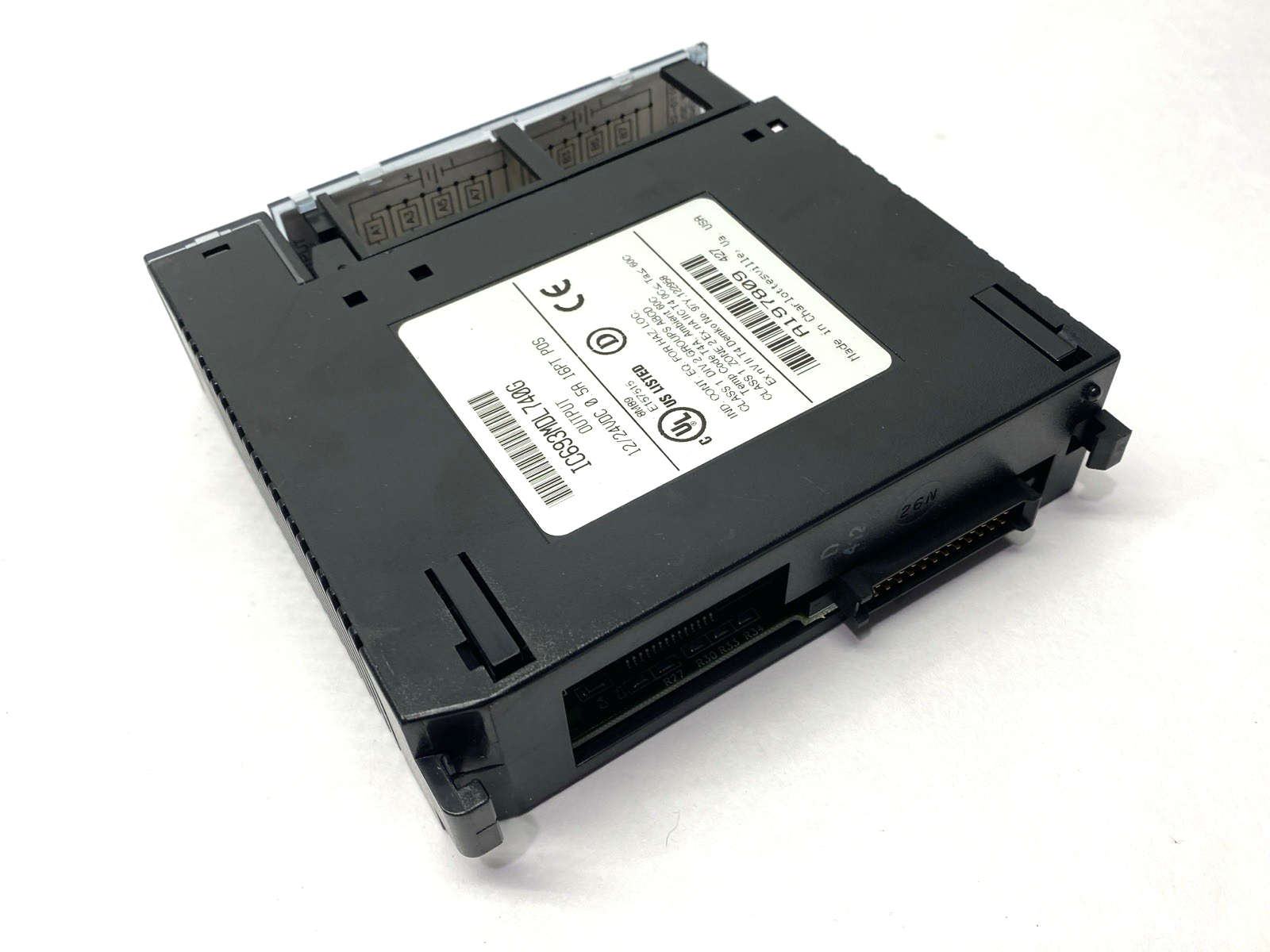 IC693MDL740G | GE Fanuc Output Module 12/24VDC 0.5A 16PT POS LOGIC - Used - Maverick Industrial Sales