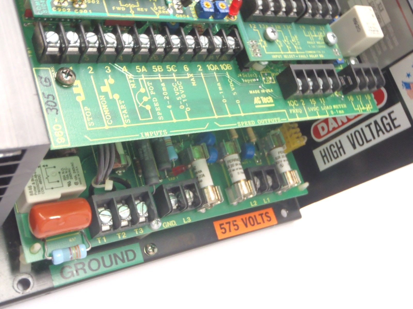 AC Tech L15020A Variable Speed AC Motor Drive 2 HP 575V 3 Ph 60Hz PRX KE72122A1 - Maverick Industrial Sales