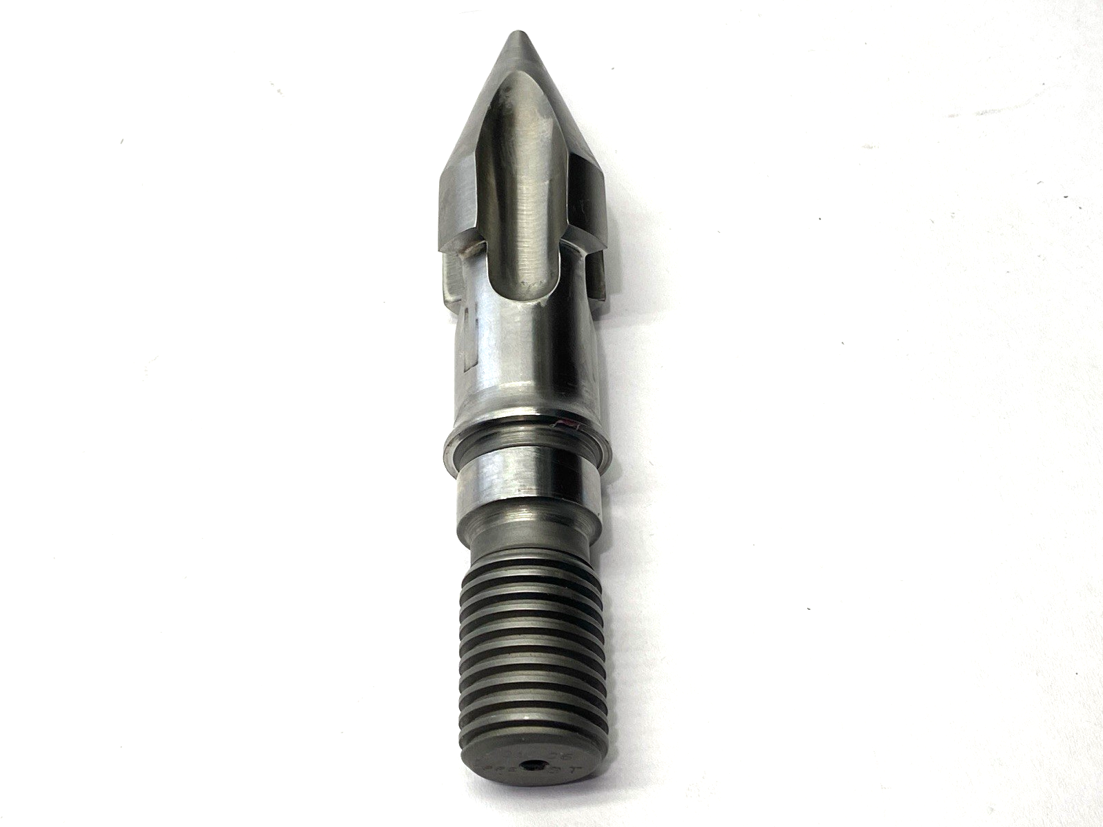 N/A | Injection Mold Screw Tip 35mm Diameter 155mm Overall Length - New – Open box - Maverick Industrial Sales