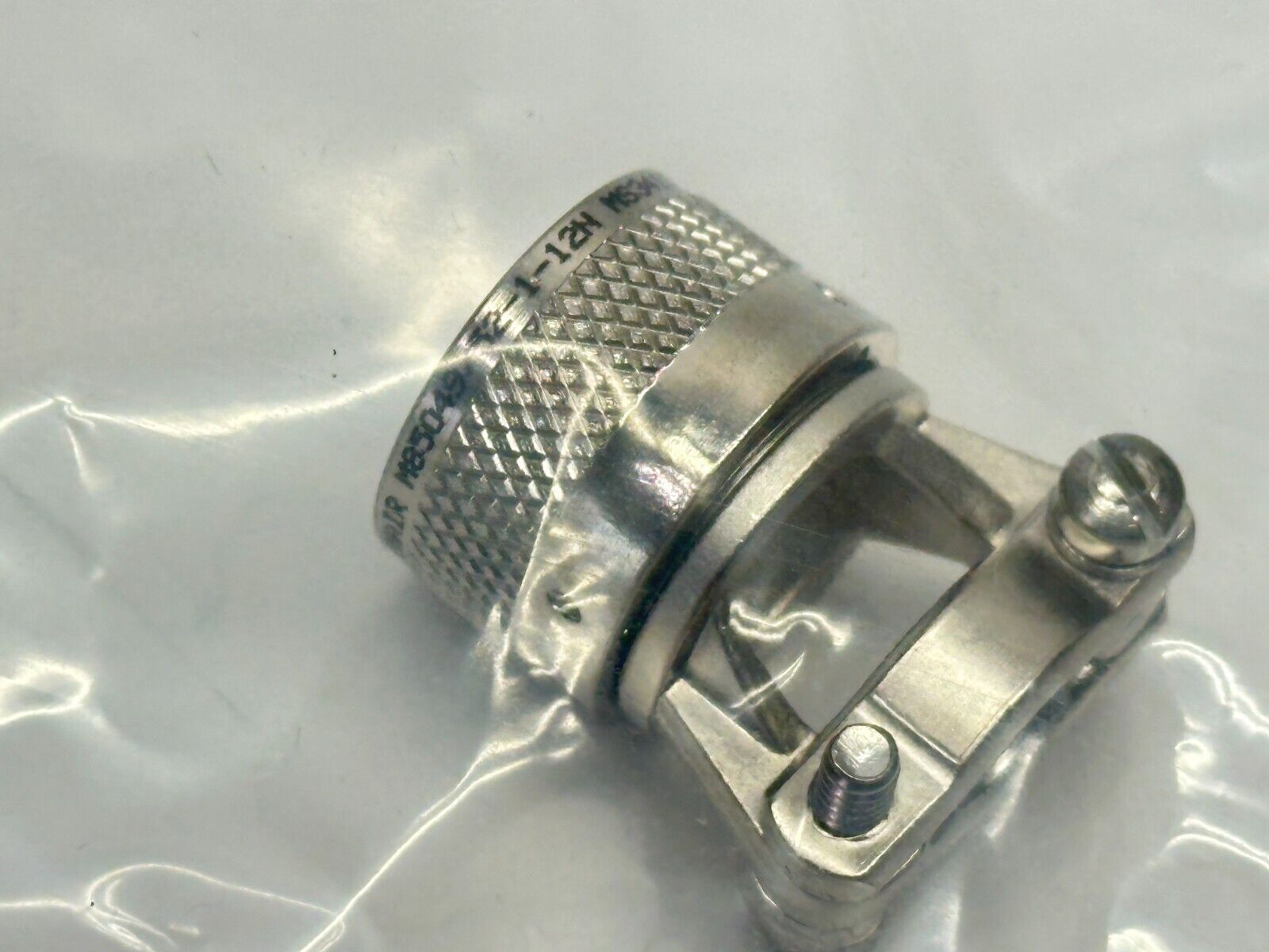 Glenair M85049/52-1-12N Strain Relief Backshell Connector MIL Spec - Maverick Industrial Sales