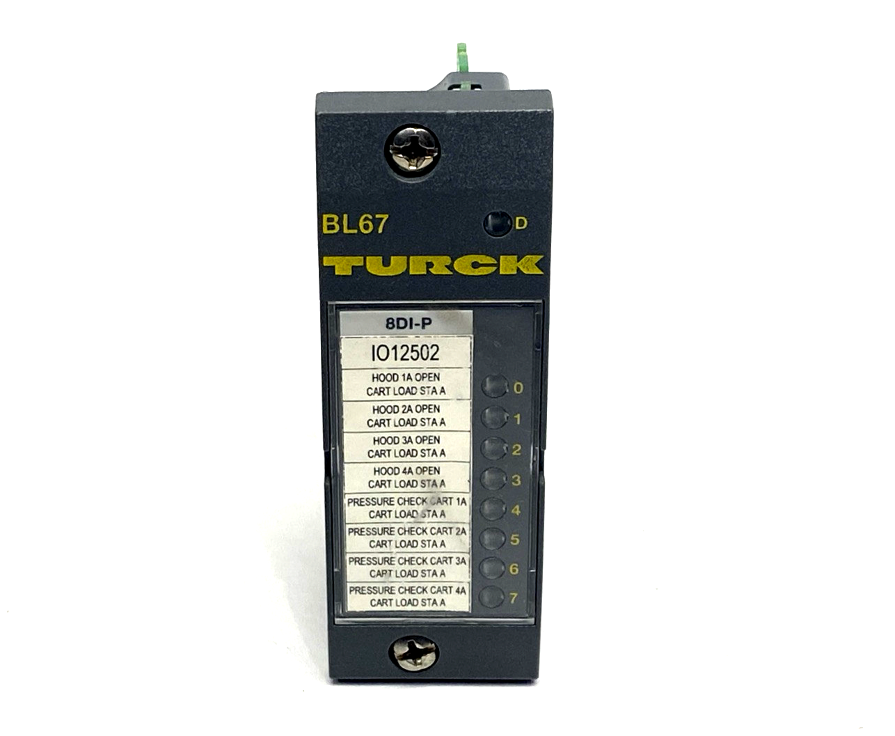 Turck BL67-8DI-P I/O Electronic Module, 8 Digital Inputs, PNP 6827170 - Maverick Industrial Sales