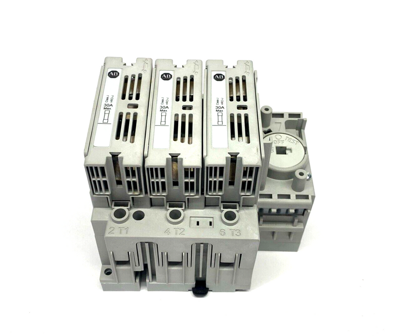 Allen Bradley 194R-J30-1753 Ser. A Fused Disconnect Switch 30A 600VAC 250VDC - Maverick Industrial Sales