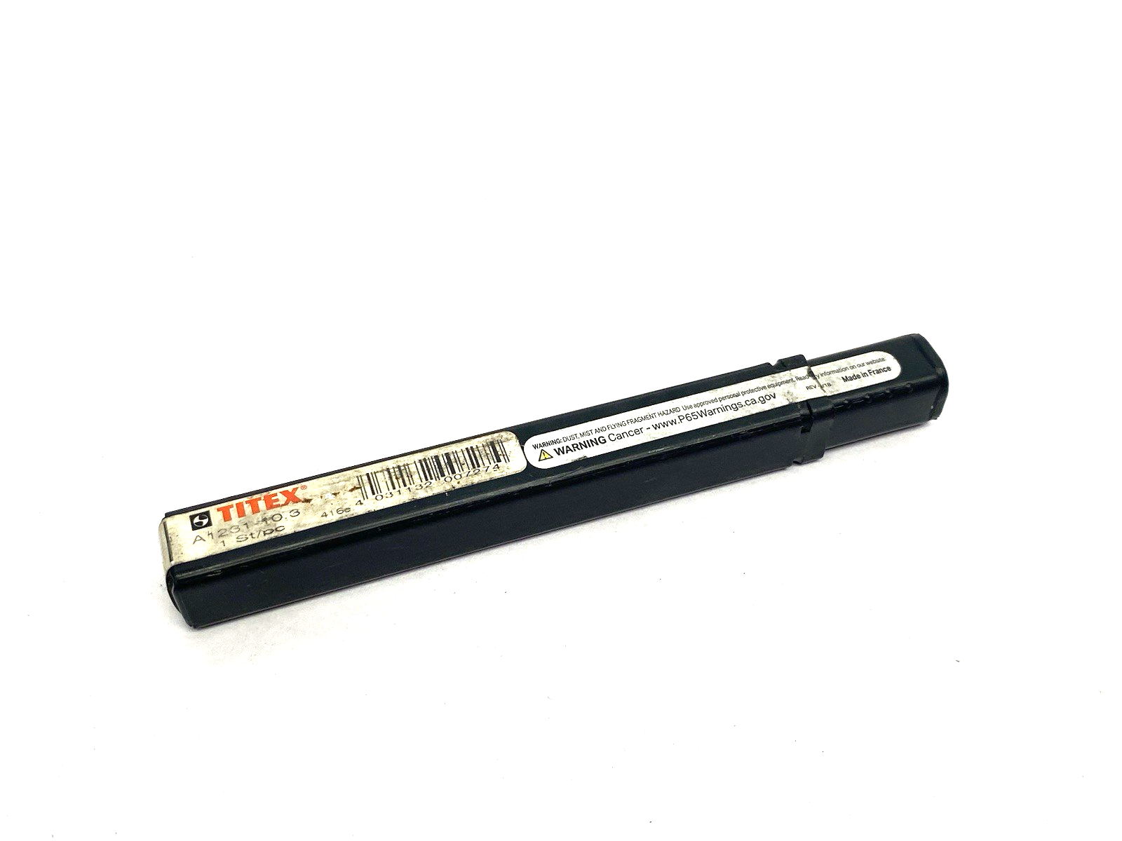 A1231-10.3 | Titex High-Speed Steel Jobber Drill, 10.3mm Diameter, Left Hand - New – Open box - Maverick Industrial Sales