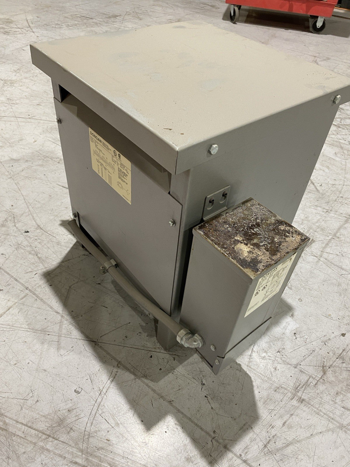 63-6315SH | Dongan 15KVA 4480/208~120 with Dongan 85-1045SH 240x480/120/240 - Used - Maverick Industrial Sales