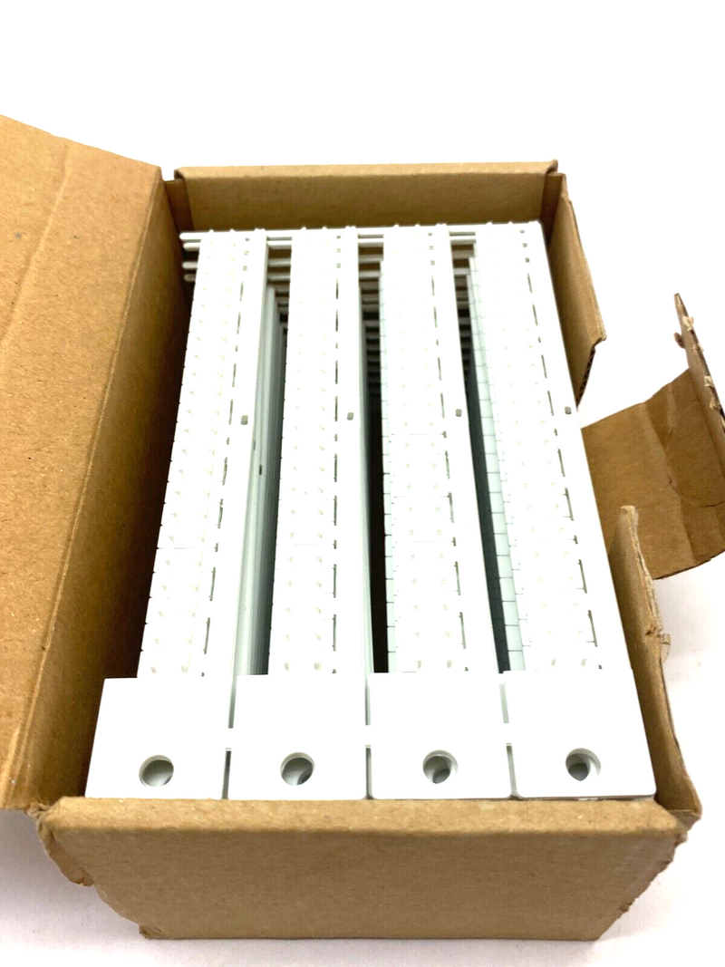 Murrplastik 86401210 Terminal Block Label Plate White BOX OF 1400 - Maverick Industrial Sales