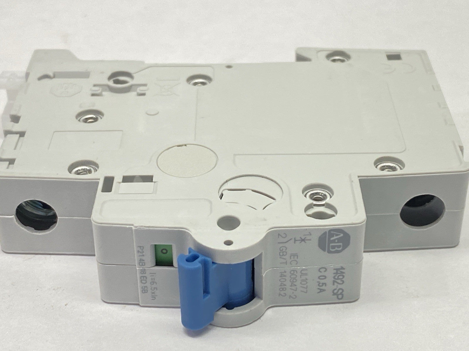 1492-SPM1C005 | Allen Bradley Ser D Mini Circuit Breaker 1-Pole 0.5A 277V LOT OF 2 - New Other - Maverick Industrial Sales