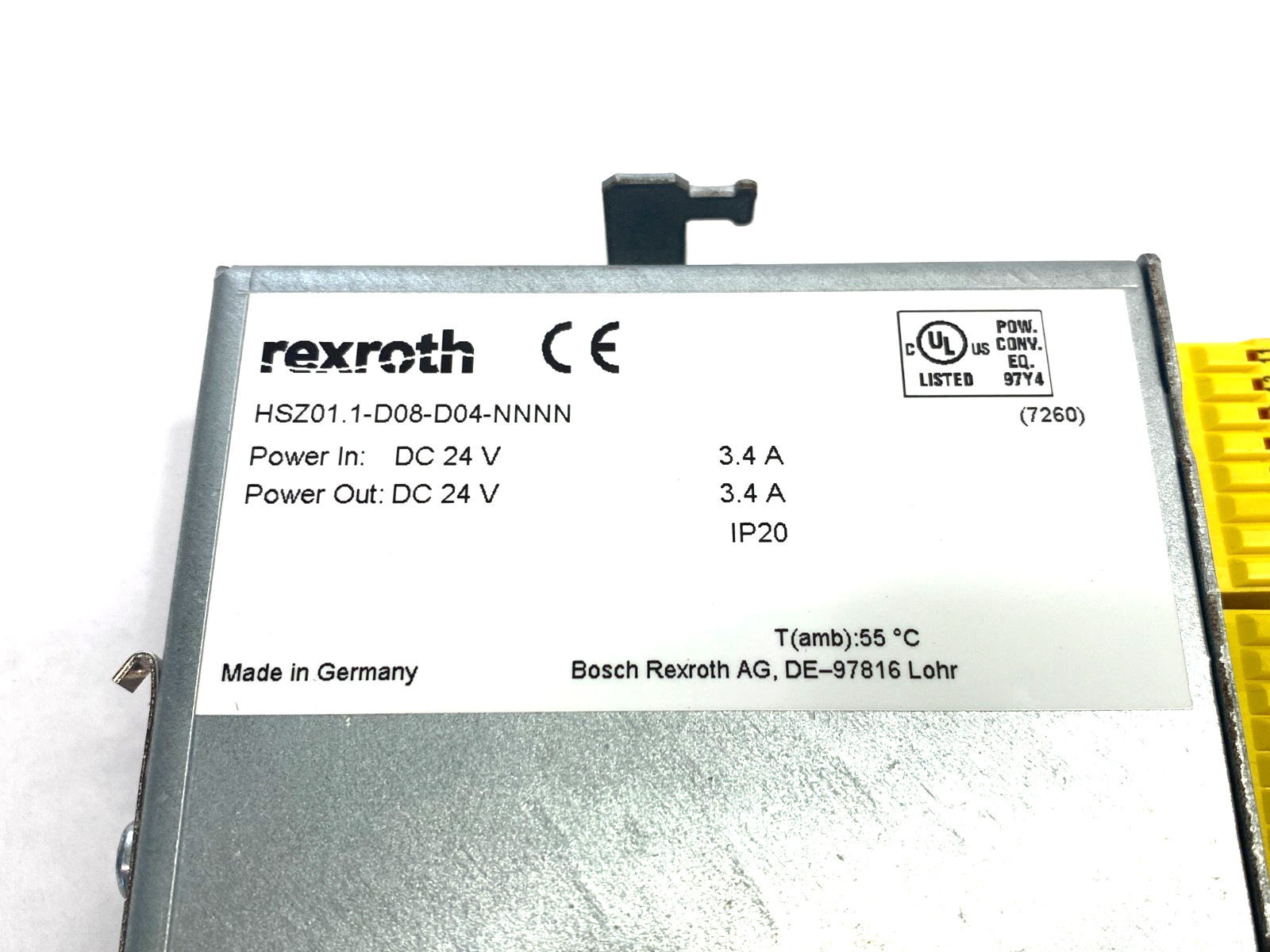 Bosch Rexroth R911339573 Security Drive Control Module HSZ01.1-D08-D04-NNNN - Maverick Industrial Sales